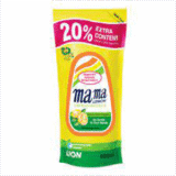 Mama lemon liquid anti bacterial refill 600ml