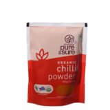 Pure and sure organic chilli powder 100gm